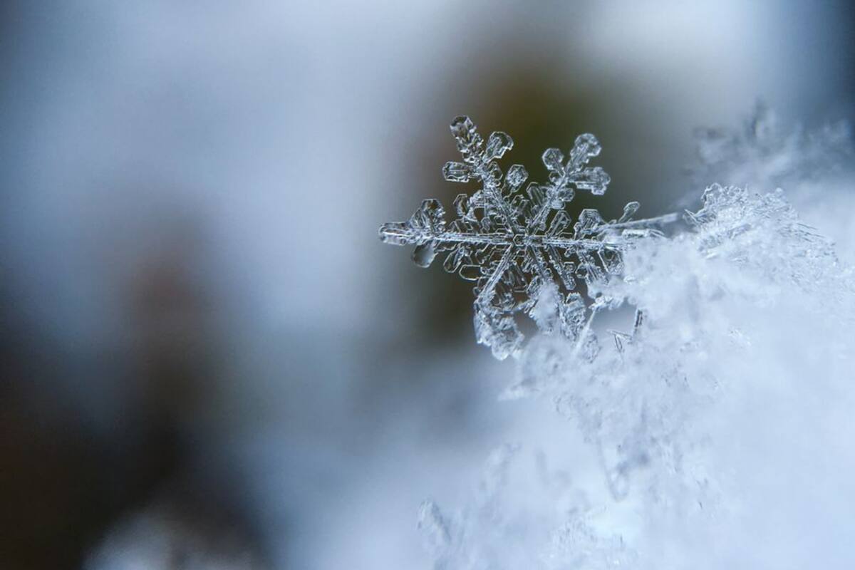 Los copos de nieve son hexagonales y simétricos, lo que dio lugar a numerosas teorías sobre ello a lo largo de la historiaa