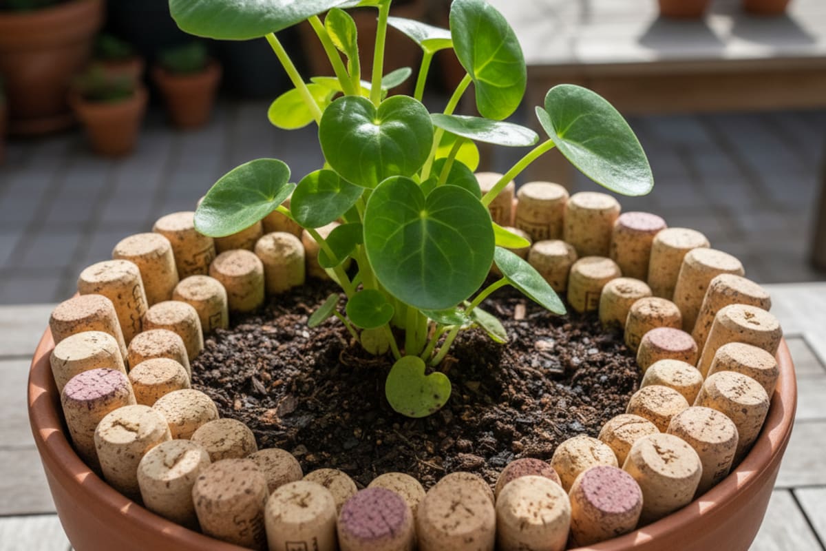 Los corchos pueden ser útiles en el mundo de la jardinería