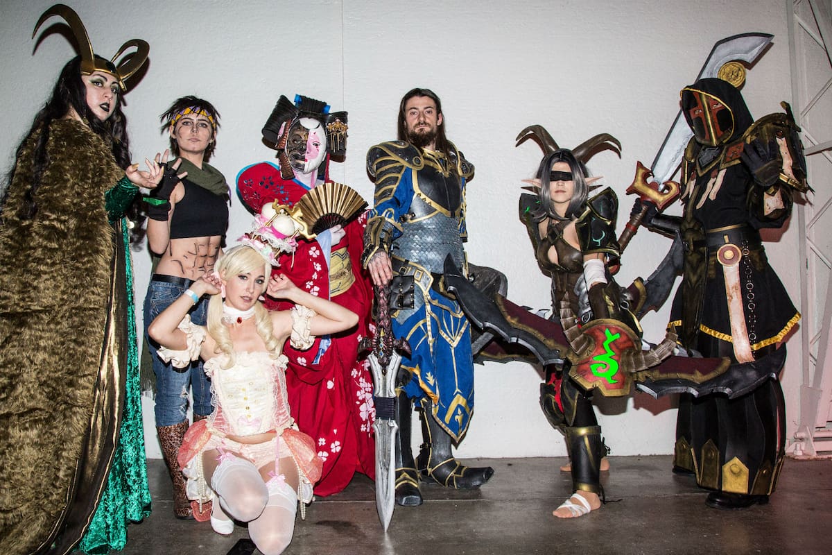 Los cosplayers en Comic-Con