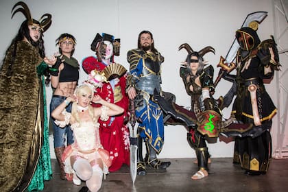Los cosplayers en Comic-Con