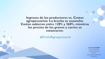 Los costos productivos subieron entre un 120% y 360%