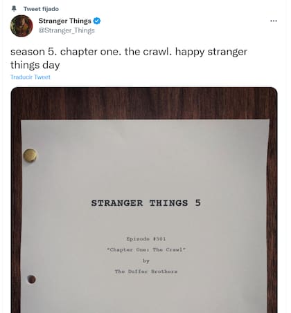 Los creadores de la serie revelaron el título del primer capítulo.