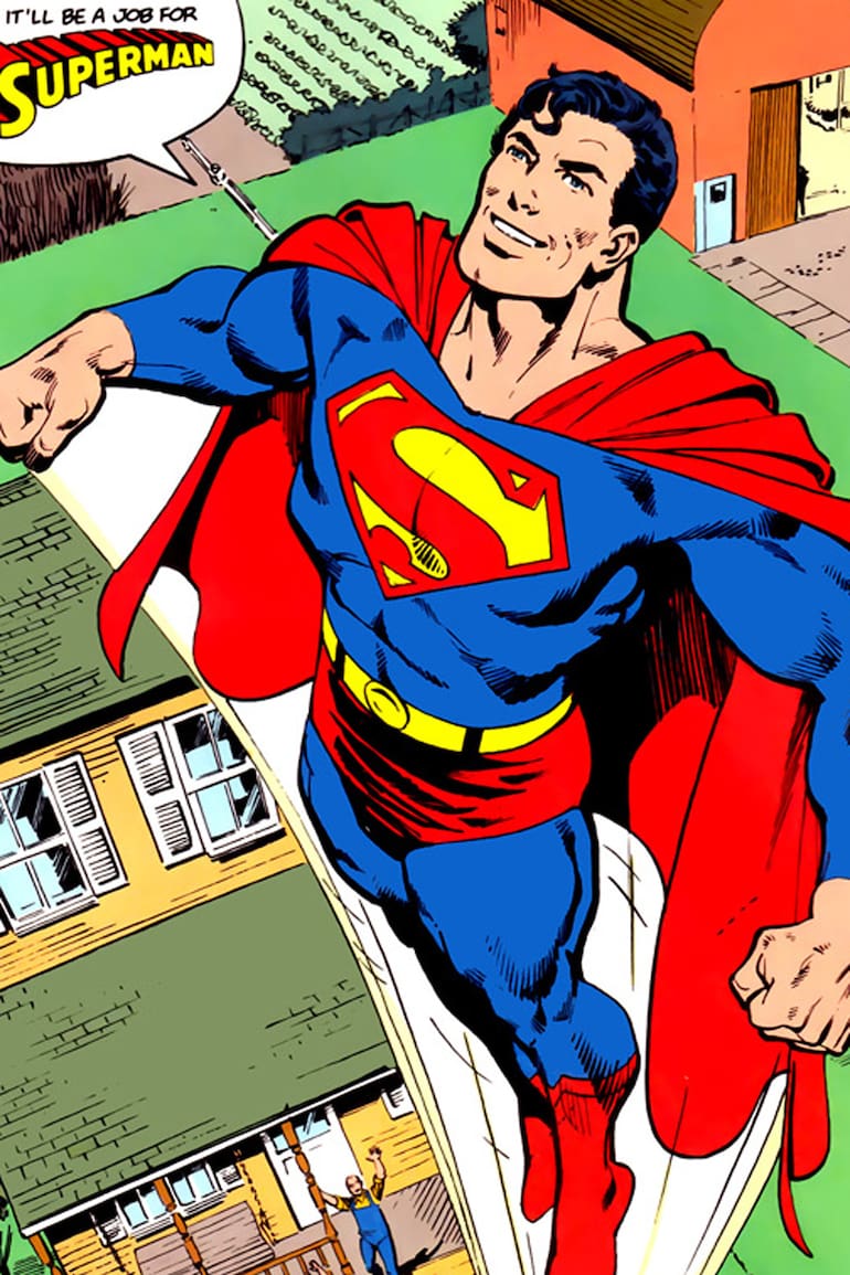 Los creadores del Hombre de Acero, Jerry Siegel y Joe Shuster, explicaban, en la única entrevista que brindaron a la Argentina, cómo había surgido de un sueño y lo habían tenido que vender por 130 dólares