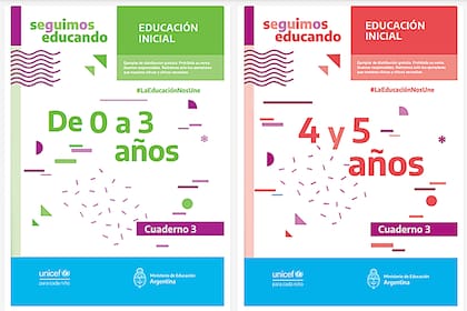 Los cuadernillos del Ministerio de Educación