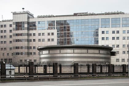 Los cuarteles generales del Inteligencia Militar rusa (GRU) en Moscú