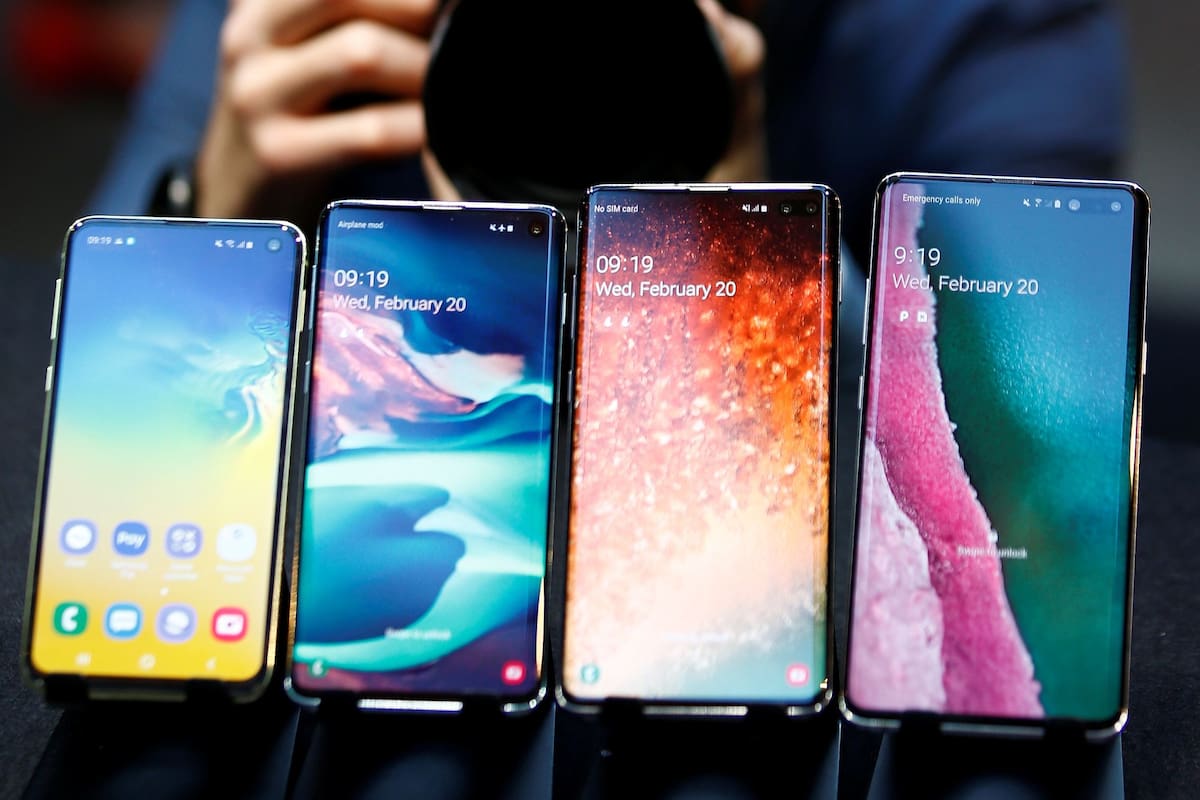 Los cuatro Galaxy: S10e, S10, S10+ y S10 5G