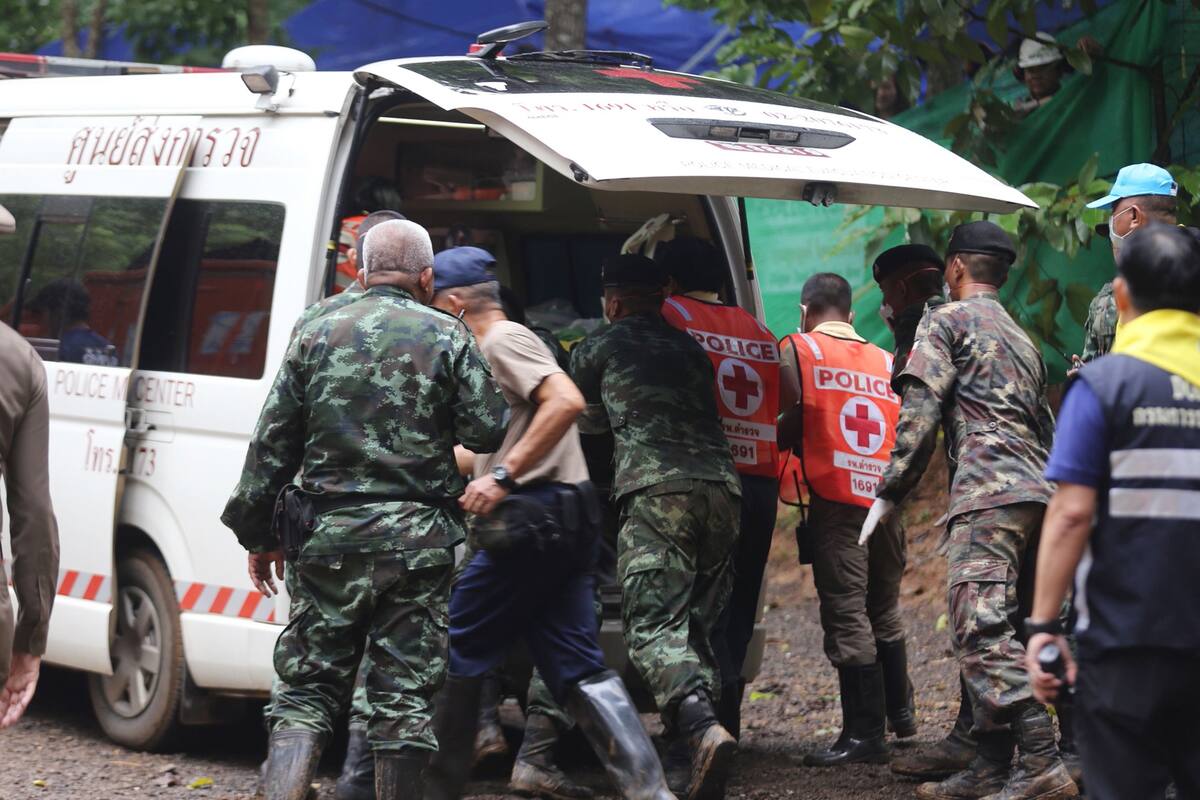Los cuatro niños liberados debieron ser trasladados a un hospital