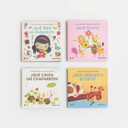 Los cuatro primeros títulos de la nueva colección Miniaturas