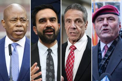 Los cuatro principales candidatos ya saben su posición en la boleta de Nueva York