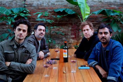 Los cuatro socios: Hernán Buccino, Martín Salomone, Ivo Lepes y Nicolás Kasakoff
