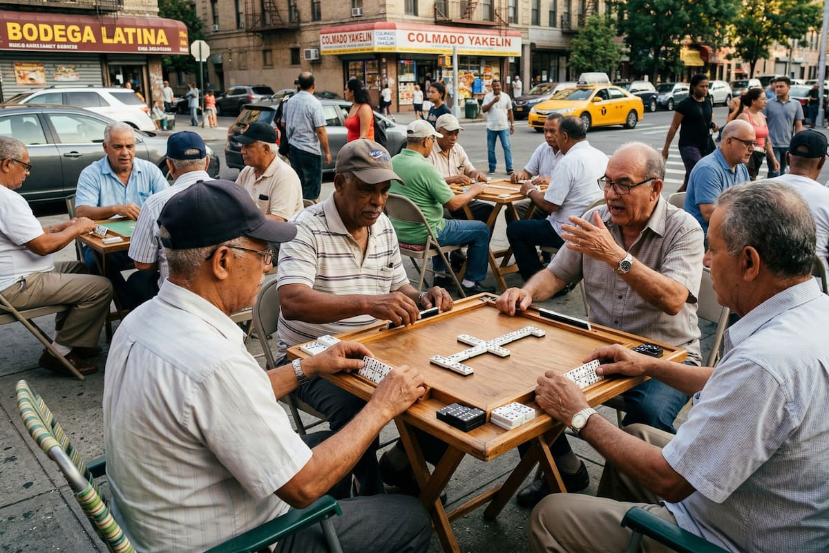 Los cubanos suelen jugar con un set de 55 fichas en lugar del estándar de 28, ya que la versión de la isla va hasta el doble nueve