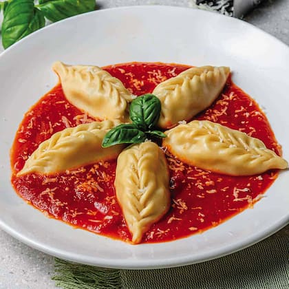 Los culurgione, con su repulgue en forma de espiga, son la pasta sarda por excelencia.