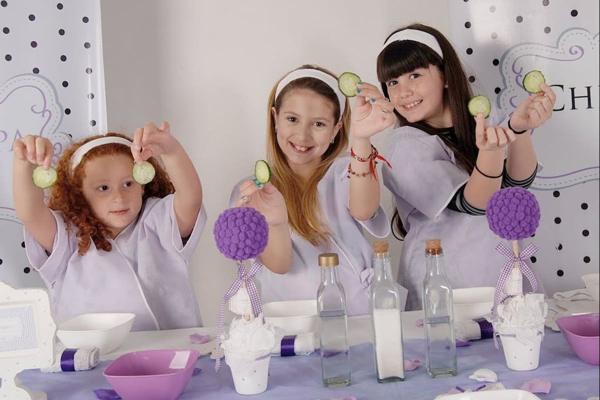 Los cumpleaños de spa para nenas son una de las tendencias