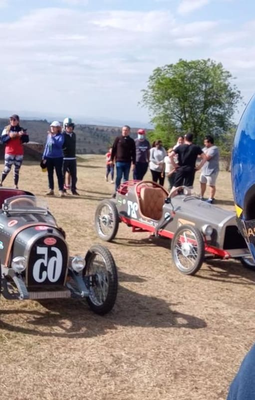 Los cyclekarts, réplicas de autos de carrera de hace 100 años