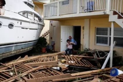 Los daños materiales son gigantescos en Florida.