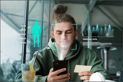 Los datos biométricos completos en EE.UU. incluyen huellas dactilares, patrones del iris o rasgos faciales de los migrantes