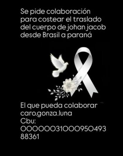 Los datos para poder colaborar.