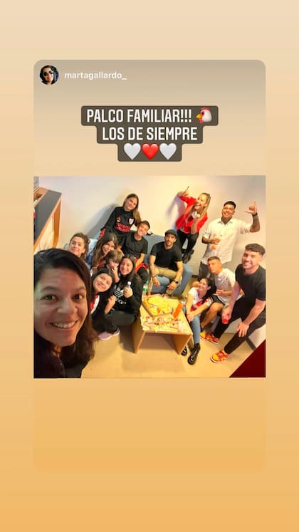 "Los de siempre", la frase que lanzó Marta Gallardo en su cuenta de Instagram y que replicó Geraldine La Rosa
Foto: captura de pantalla