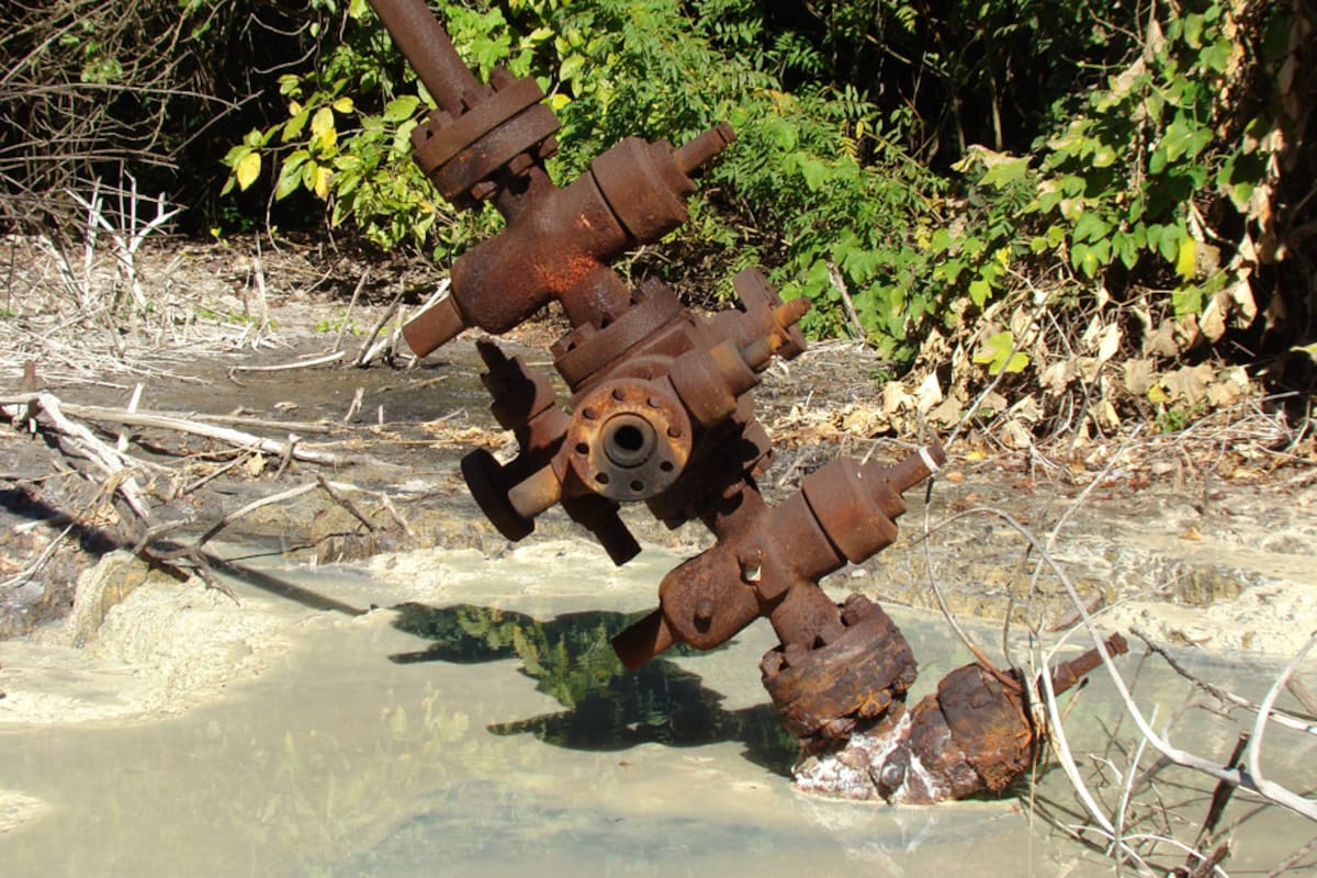Los demandantes denuncian que los pozos mal cerrados en Calilegua generan pérdidas contaminantes