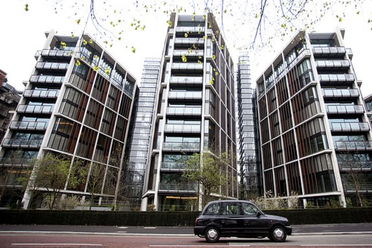Los departamentos del bloque de torres de One Hyde Park en Londres son los más caros de la ciudad