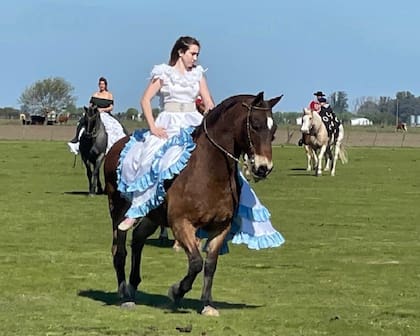 Los desfiles son algunas de las actividades que lleva adelante la Asociación de Criadores de Caballos para Destrezas Gauchas