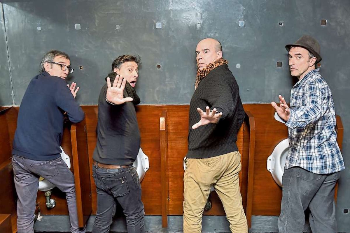 Los desopilantes macocos Wolf, Casablanca, Xicart y Salazar