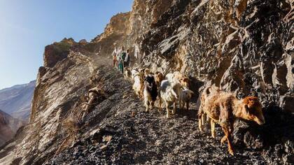 Los desprendimientos de tierra son una preocupación constante en los empinados senderos de montaña