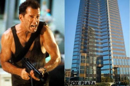 Los destrozos de la película de Bruce Willis no se producen en el Nakatomi Plaza, sino en el Fox Plaza