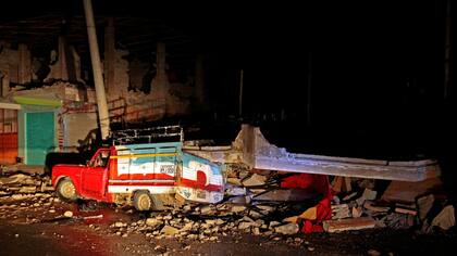 Los destrozos del sismo en Ecuador