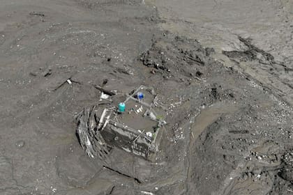 Los destrozos por los aludes