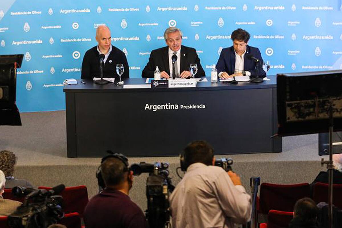 Los detalles de la extensión del aislamiento social preventivo y obligatorio