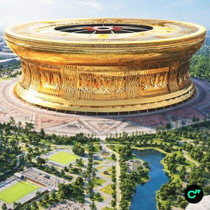 Los detalles del extravagante estadio que se construye en Vietnam.