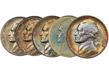 Los detalles por las que estas monedas Jefferson alcanzan valores elevados en el mercado de subastas