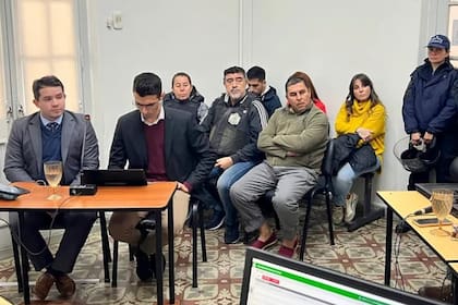 Los detenidos del Caso Loan en el Juzgado de Goya