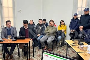Los detenidos del Caso Loan en el Juzgado de Goya