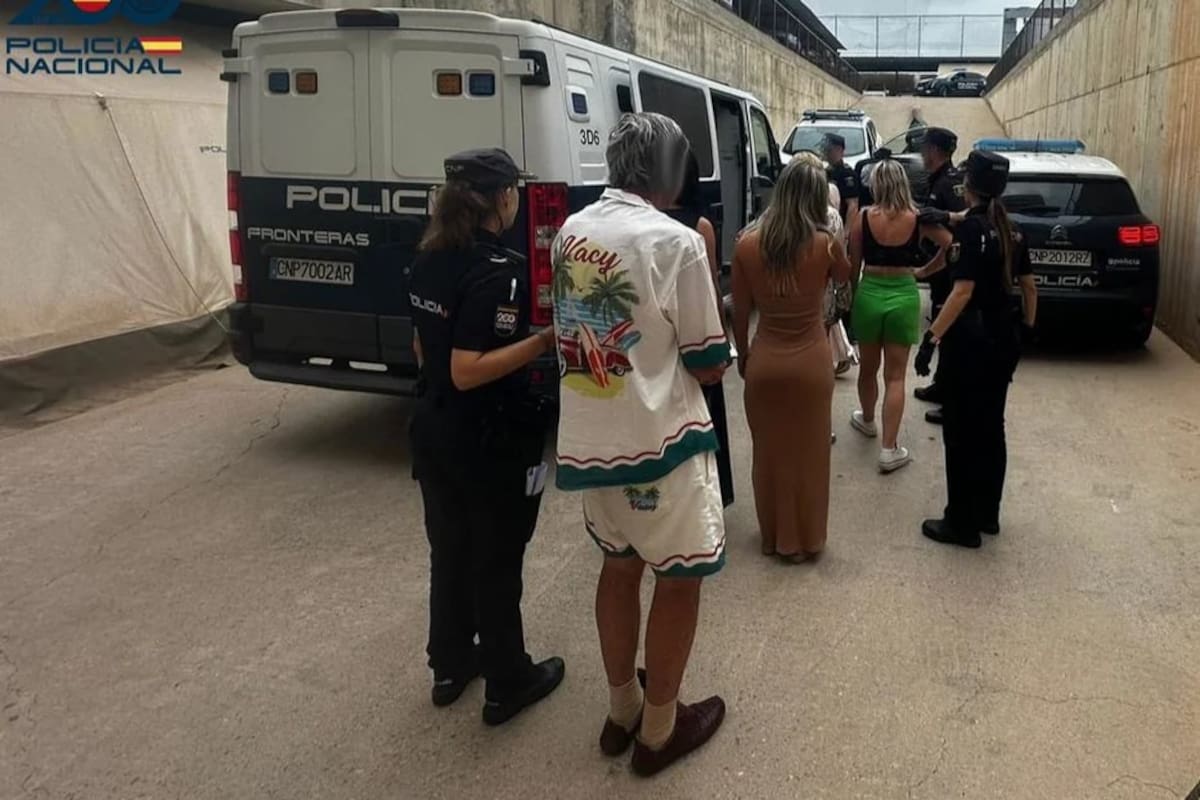 Los detenidos en Ibiza