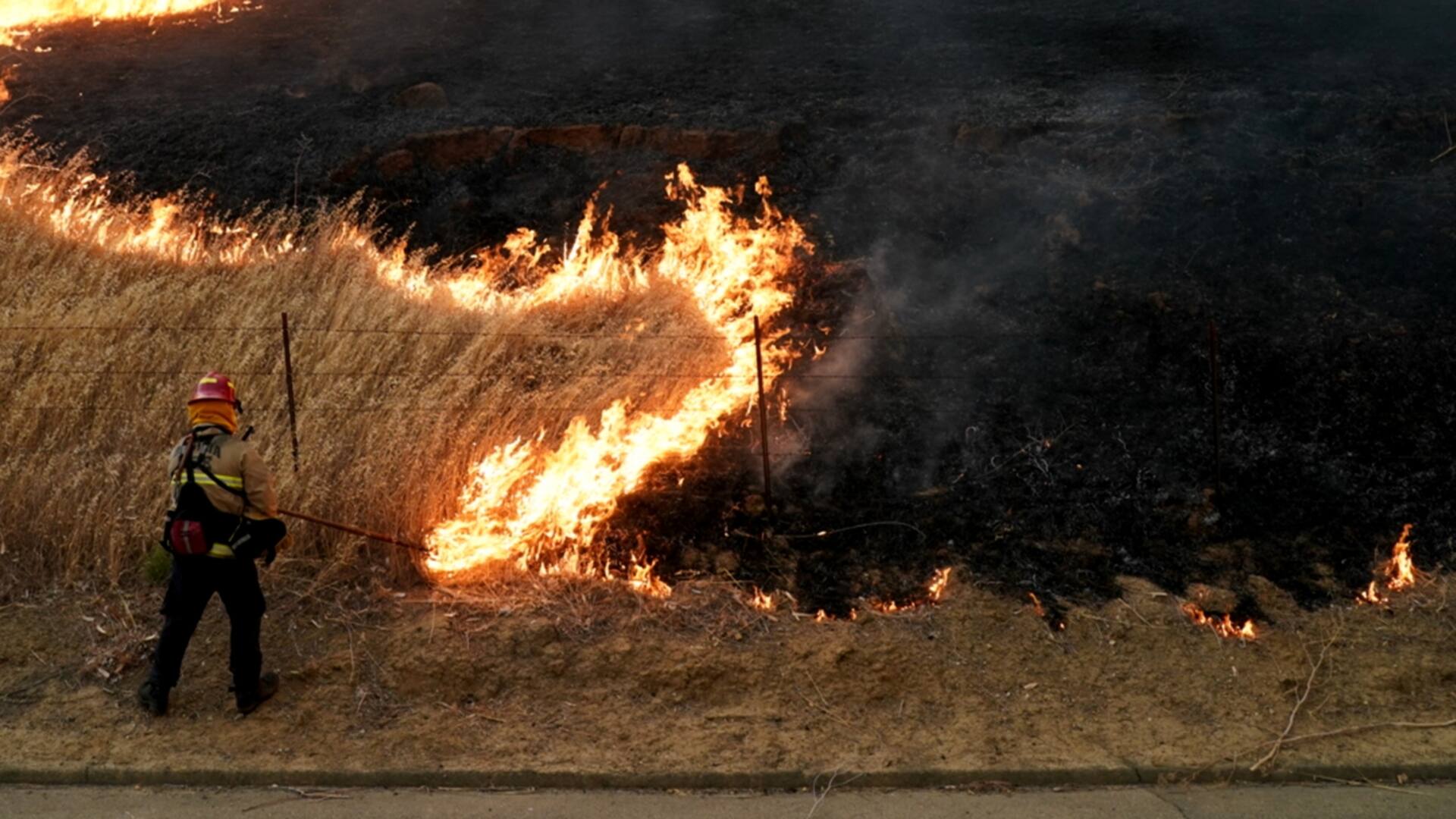 Los devastadores incendios en California