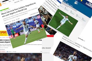 Los medios internacionales se hacen eco de la actuación de Messi en el debut de la selección