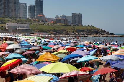 Los días de sol, las playas estuvieron repletas