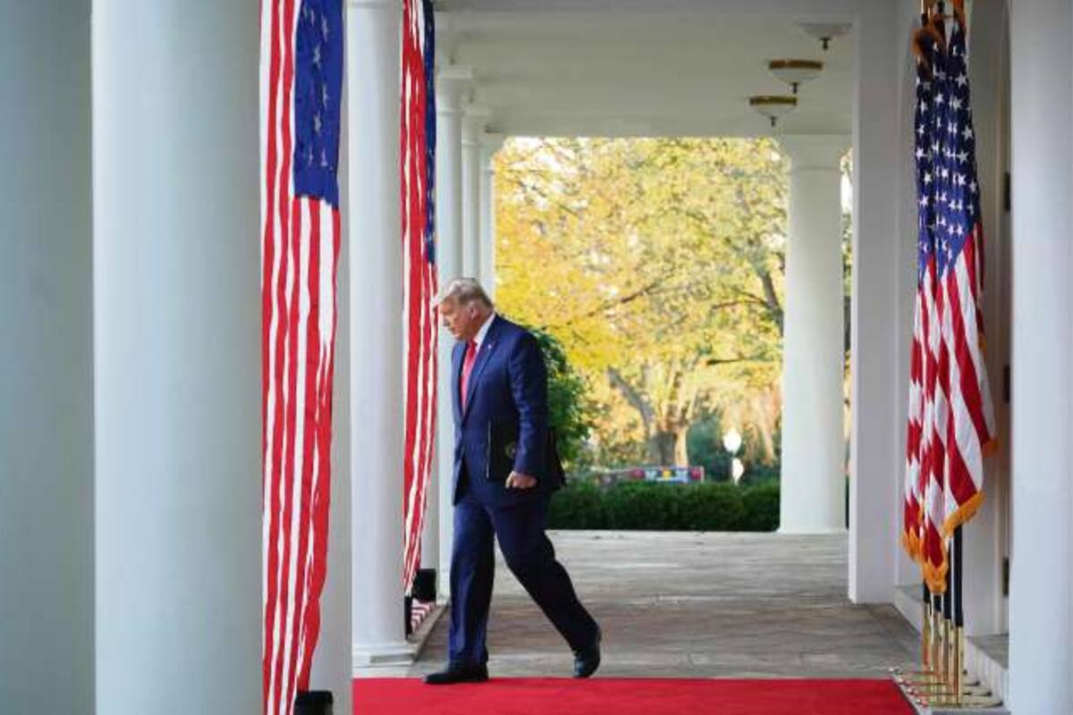 Los días en la Casa Blanca de Donald Trump empiezan a llegar a su fin