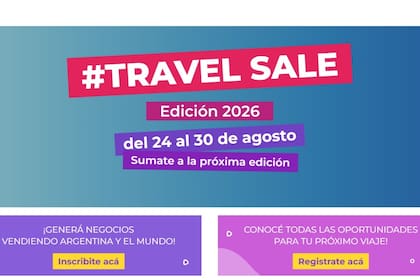 Los días en que estará vigente el Travel Sale 2026