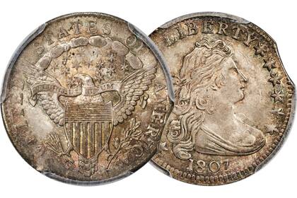 Los diez centavos de dólar que pueden valer mucho más en el mercado de coleccionistas debido a un particular detalle