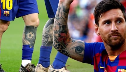 Los diferentes tatuajes de Lionel Messi