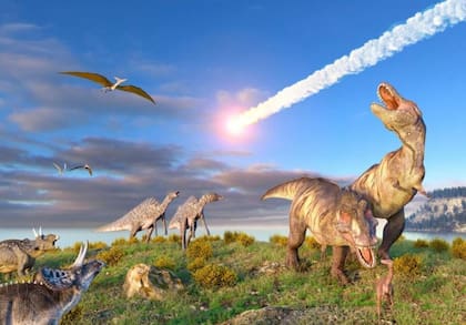 Los dinosaurios no sobrevivieron al evento catastrófico ocurrido en el periodo Cretáceo