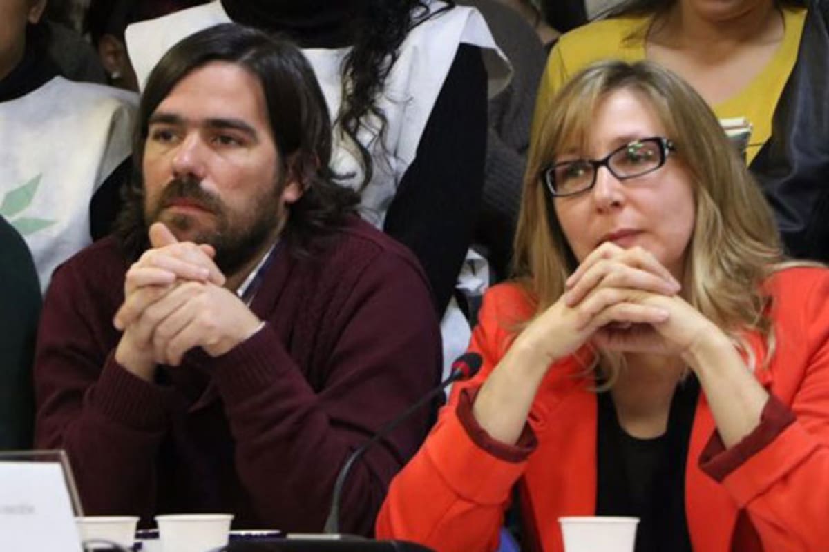 Los diputados de izquierda Del Caño y Bregman