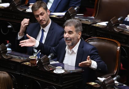 Los diputados de Pro Cristian Ritondo y Javier Sánchez Wrba