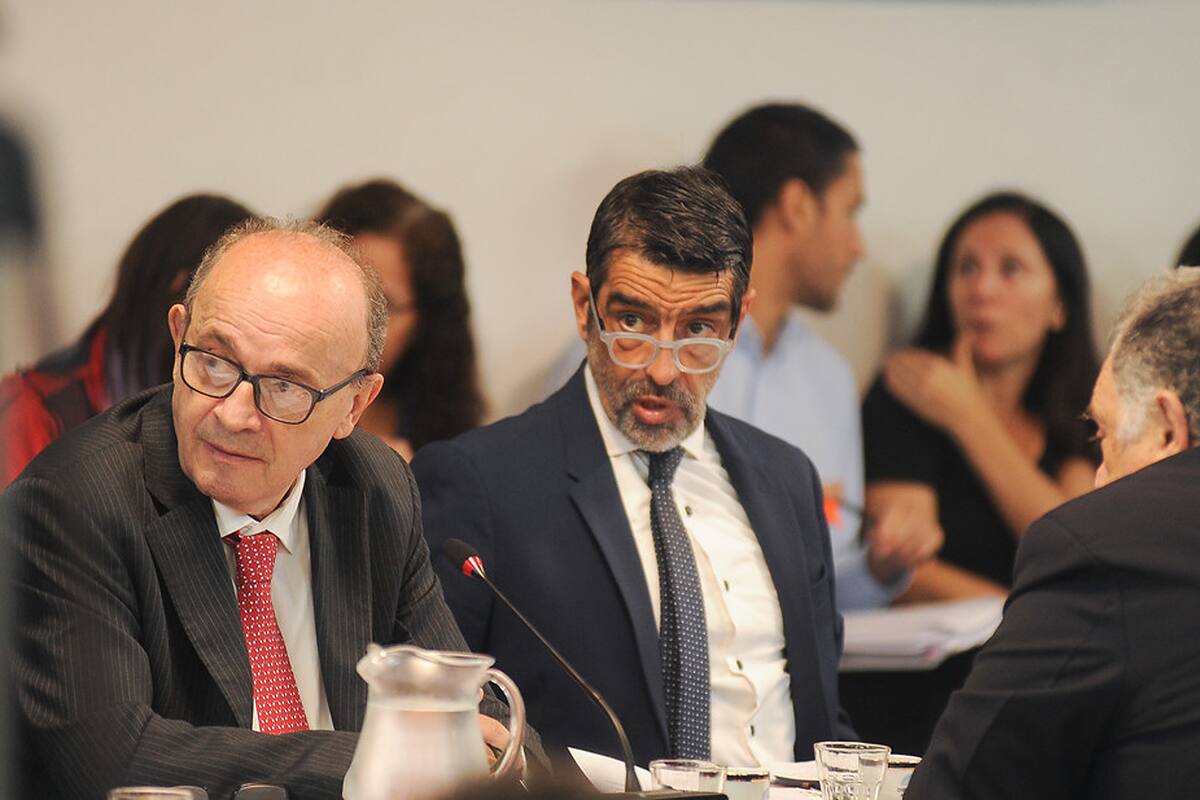 Los diputados kirchneristas Leopoldo Moreau y Rodolfo Tailhade