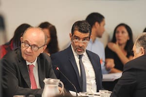 Los diputados kirchneristas Leopoldo Moreau y Rodolfo Tailhade