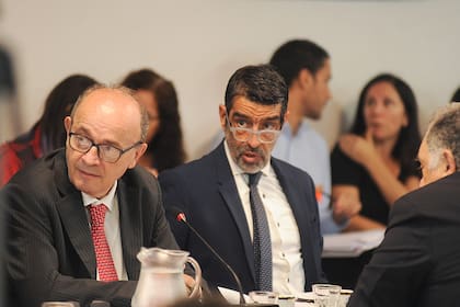 Los diputados kirchneristas Leopoldo Moreau y Rodolfo Tailhade