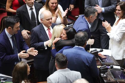 Los diputados libertarios festejan la media sanción a la ley de reforma penal juvenil que baja la edad de imputabilidad